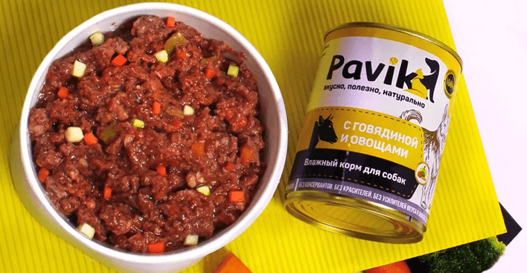 Консервы для собак