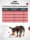 Корм сухой "Petdiets" для собак мелких пород. Говядина